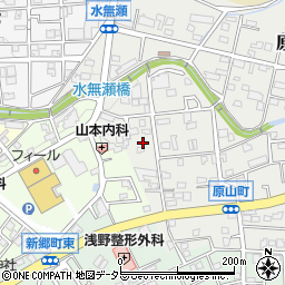 愛知県瀬戸市原山町158周辺の地図