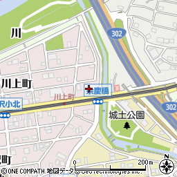 愛知県名古屋市守山区川上町181周辺の地図