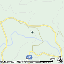 愛知県豊田市笹戸町梅沢周辺の地図