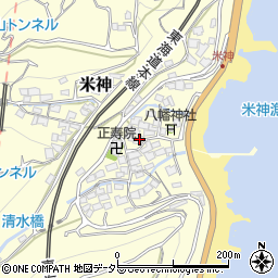 神奈川県小田原市米神468周辺の地図