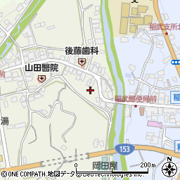 愛知県豊田市武節町シロ山周辺の地図