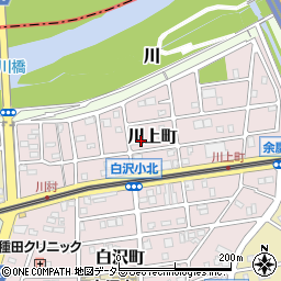 愛知県名古屋市守山区川上町109周辺の地図