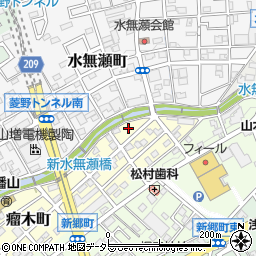 愛知県瀬戸市瘤木町87-6周辺の地図