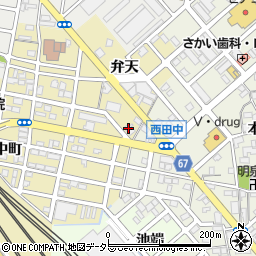 浅尾繊維工業株式会社　名古屋営業所周辺の地図