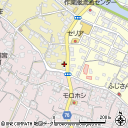 静岡県富士宮市野中町868周辺の地図