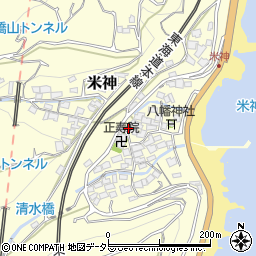 神奈川県小田原市米神454周辺の地図