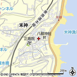神奈川県小田原市米神464周辺の地図