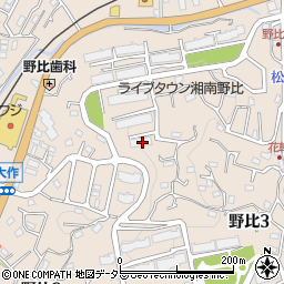 ライブタウン湘南野比管理棟周辺の地図