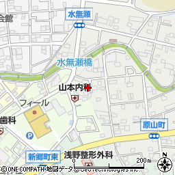 愛知県瀬戸市原山町155周辺の地図