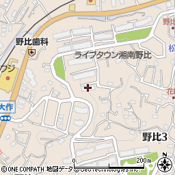 ライブタウン湘南野比１０号棟周辺の地図