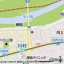 愛知県名古屋市守山区川上町1-2周辺の地図