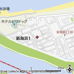 〒521-1136 滋賀県彦根市新海浜の地図