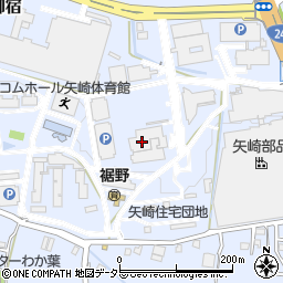 矢崎総業株式会社　総務部周辺の地図