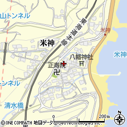 神奈川県小田原市米神467周辺の地図