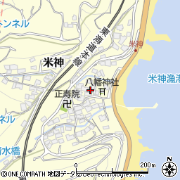 神奈川県小田原市米神463周辺の地図