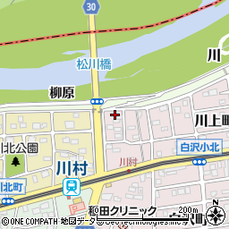 愛知県名古屋市守山区川上町7周辺の地図