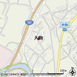 〒520-0512 滋賀県大津市大物の地図