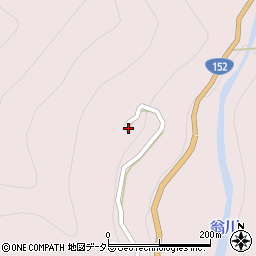 静岡県浜松市天竜区水窪町奥領家5220周辺の地図