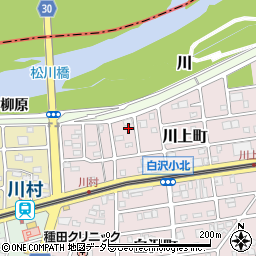 愛知県名古屋市守山区川上町27周辺の地図