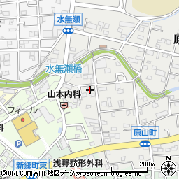 愛知県瀬戸市原山町148周辺の地図