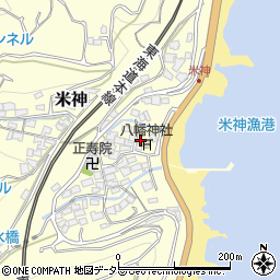 神奈川県小田原市米神475周辺の地図