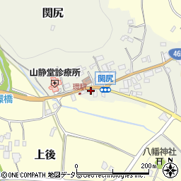 千葉県富津市関尻451周辺の地図