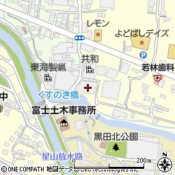 静岡県富士宮市田中町100-1周辺の地図