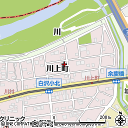 愛知県名古屋市守山区川上町101周辺の地図
