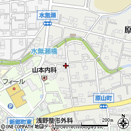愛知県瀬戸市原山町147周辺の地図