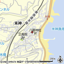 神奈川県小田原市米神462周辺の地図