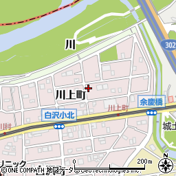 愛知県名古屋市守山区川上町100周辺の地図