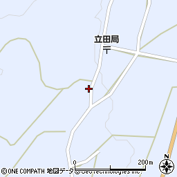 三重県いなべ市藤原町篠立2455周辺の地図
