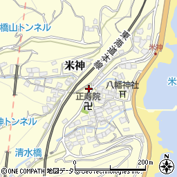 神奈川県小田原市米神450周辺の地図