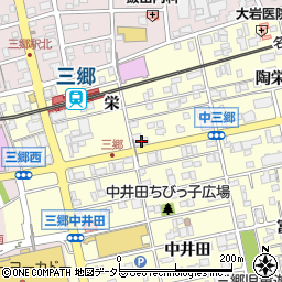 釜寅　尾張旭店周辺の地図