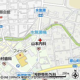 愛知県瀬戸市原山町151周辺の地図
