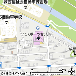 名古屋市北スポーツセンター周辺の地図