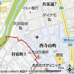 愛知県瀬戸市西寺山町114周辺の地図