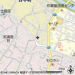静岡県富士宮市野中町824周辺の地図