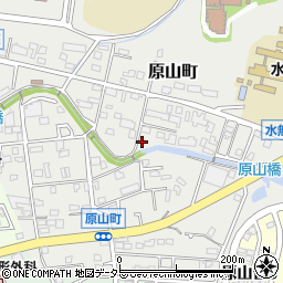 愛知県瀬戸市原山町80周辺の地図