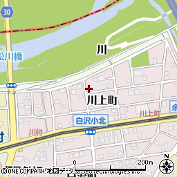 愛知県名古屋市守山区川上町41周辺の地図