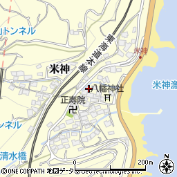 神奈川県小田原市米神466周辺の地図