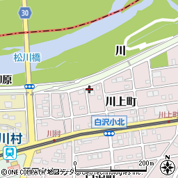 愛知県名古屋市守山区川上町29周辺の地図