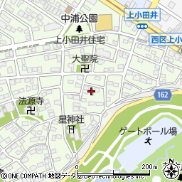 愛知県名古屋市西区上小田井1丁目155周辺の地図
