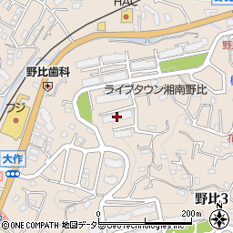 ライブタウン湘南野比９号棟周辺の地図