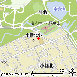名古屋市立小幡北小学校周辺の地図