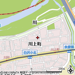 愛知県名古屋市守山区川上町50周辺の地図