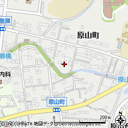 愛知県瀬戸市原山町72周辺の地図