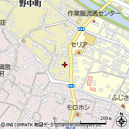 静岡県富士宮市野中町851周辺の地図