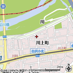 愛知県名古屋市守山区川上町41-1周辺の地図