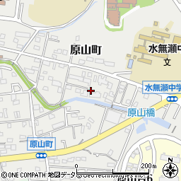 愛知県瀬戸市原山町100周辺の地図